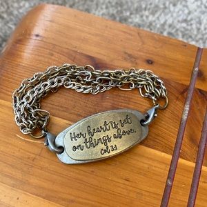 Multi Chain Fashion Bracelet